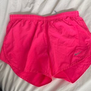 Nike Women's Bright Pink Athletic Shorts